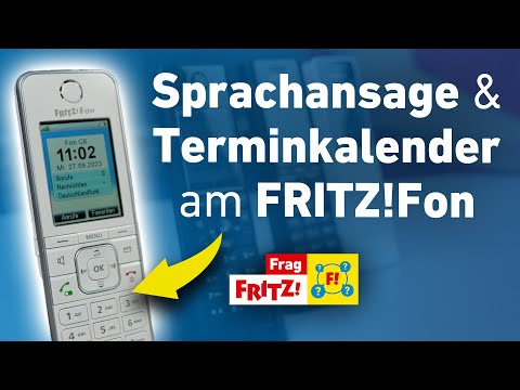 Neue Funktionen: Sprachansage und Terminkalender am FRITZ!Fon | Frag FRITZ!