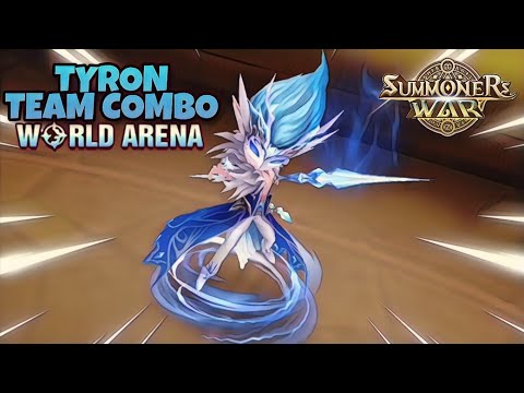 Tyron Team Combo in World Arena Ep. 2 - Summoners War