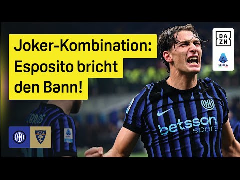 Inter Mailand - US Lecce | 16. Spieltag | Serie A | DAZN Highlights