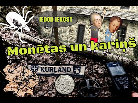 Finds near old house ruins and WW2 searching in Kurland
