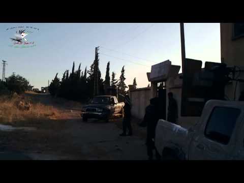 استهداف قوات النظام من قبل لواء جبال التركمان على جبهة جسر الشغور في محافظة إدلب