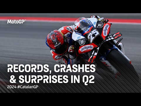 MotoGP2024 第6戦カタルーニャGP(カタロニア・サーキット)予選Q2ハイライト動画