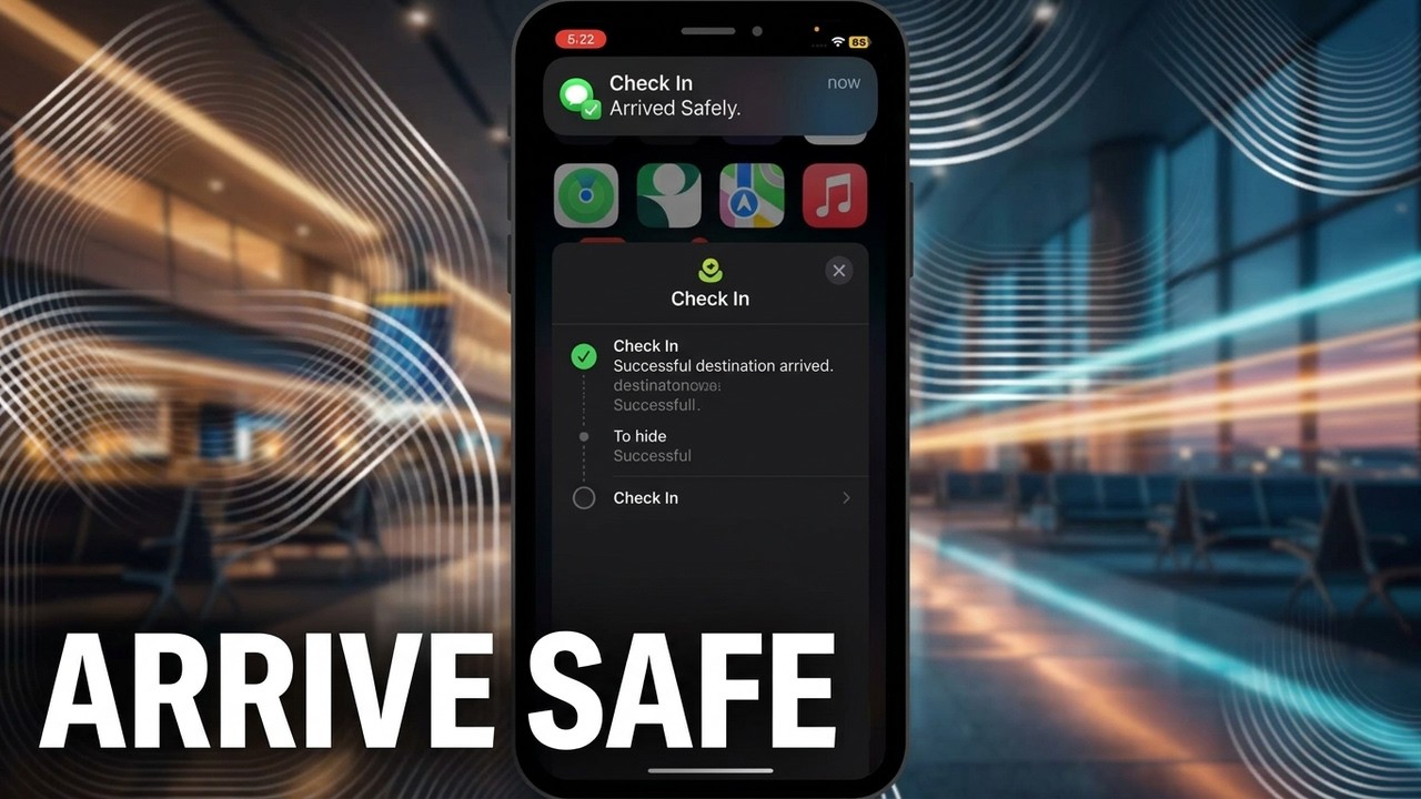 How To Use iPhone Check In For Safety While Traveling (Quick and Easy)