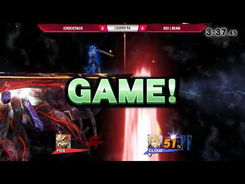 VS Weekly 9/20/18 - Losers Eighths - ChocoTaco (Fox) vs SDi | Bean (Cloud) - Smash 4