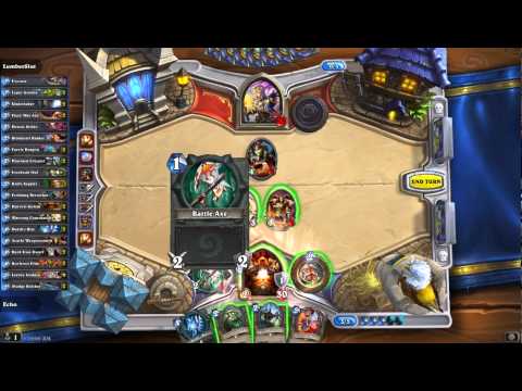 Hearthstone: Aggro Warrior vs Control Priest