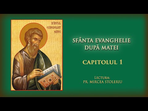 Sfânta Evanghelie după Matei – capitolul 1