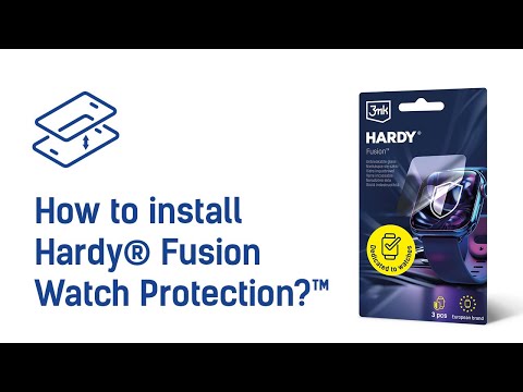 3mk Hardy® Fusion Watch Protection™ - How to install?
