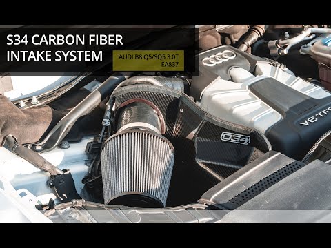 Sound Clips: S34 Carbon Fiber Intake for Audi Q5/SQ5 3.0 TFSI
