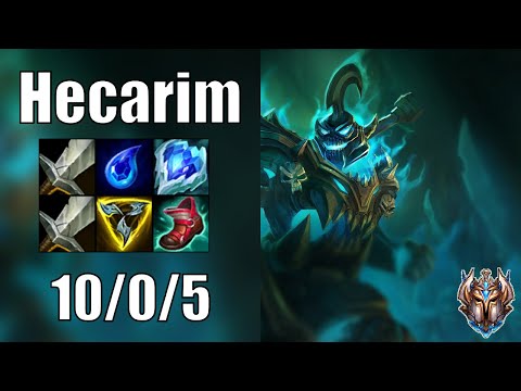 Team Vitality Haru Hecarim vs Taliyah JUNGLE - Patch 12.11 euw1 CHALLENGER