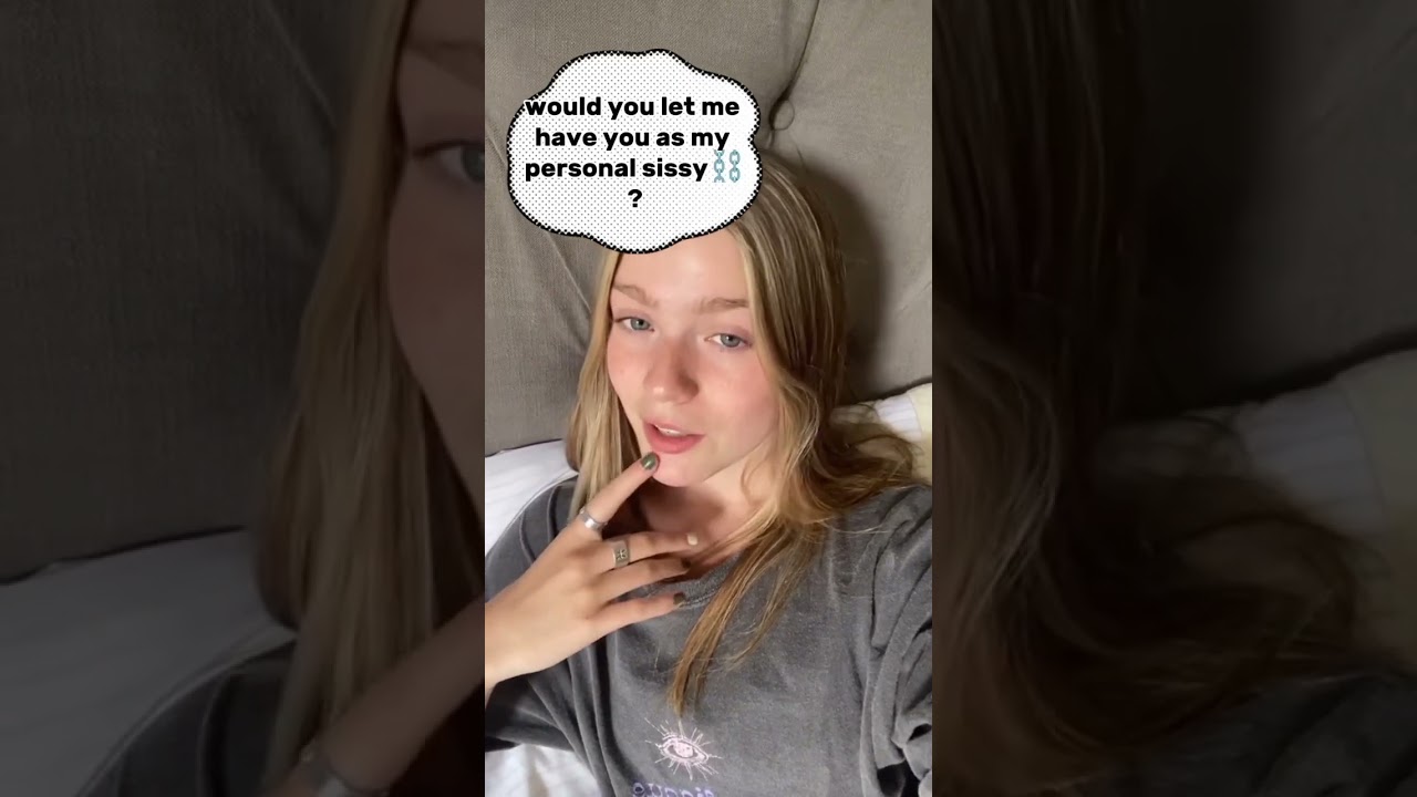 would you let me ?#sissyboy #sissy #goddess