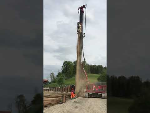 Spundwände – Neubau Firmensitz