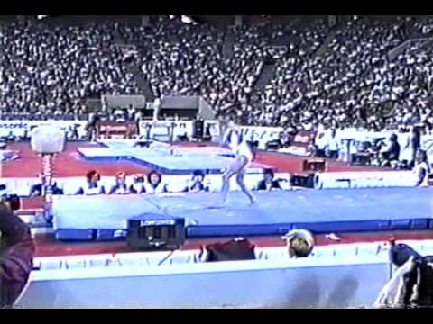 3rd Team ROM Christina Bontas V - 1991 World Gymnastics Championships 9.950