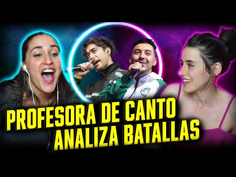 🎵 PROFESORA de CANTO reacciona a LOKILLO, ACRU, WOS... - Pispa Al Experto