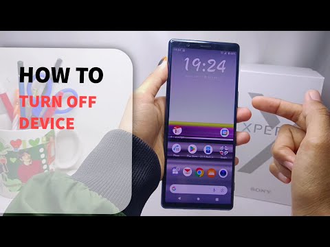 How To Switch Off Sony Xperia Mobile