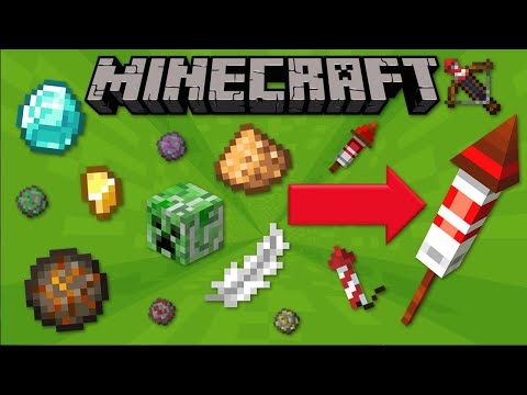 JAK ZROBIĆ RÓŻNE RODZAJE FAJERWEREK W MINECRAFT! EFEKTY, KSZTAŁTY, BARWY I WYSOKOŚĆ LOTU!