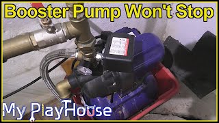 Fix for Booster/Pressure Pump that does not turn off - 1411