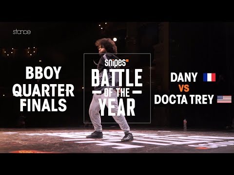 Dany (FRA) vs Docta Trey (USA) | BOTY 2018 1V1 BBOY QUARTERFINALS