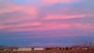 preview picture of video 'Sandy Valley NV Pink Cloud Sunrise near Las Vegas'