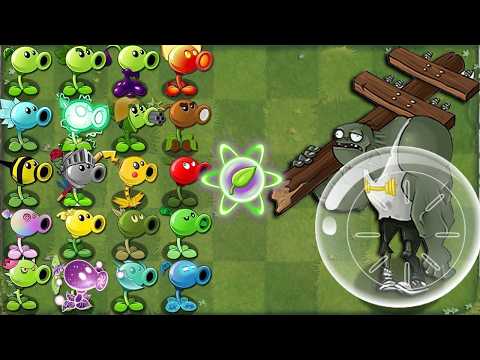 All Plants Level 1 POWER-UP vs Hamster Ball Gargantuar - Pvz 2 Challenge China
