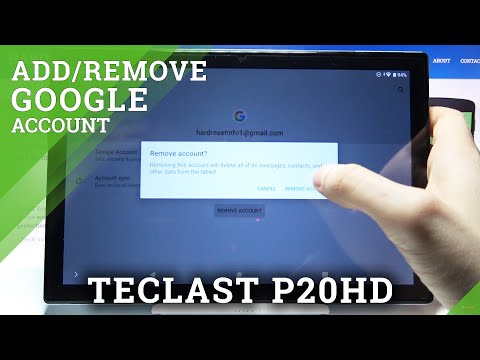 How to Add Google Account to TECLAST P20HD – Login Google Account