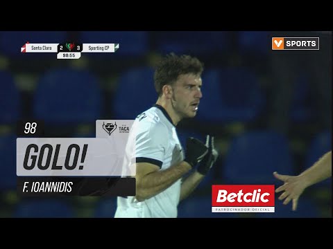 Golo F. Ioannidis: Santa Clara 2-(3) Sporting (Taça de Portugal 25/26)