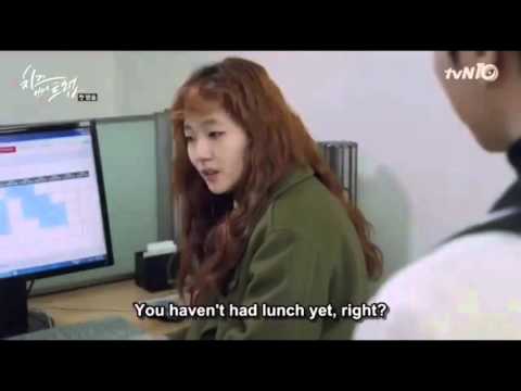 Cheese in the trap (1&2)  is he obsessed with eating?