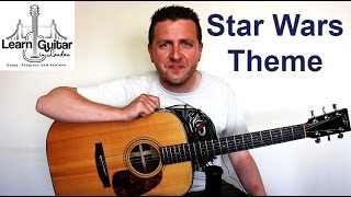Star Wars Theme - Guitar Lesson - John Williams - Drue James - Part 1