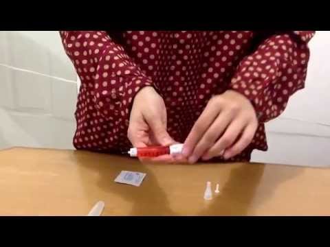 Como usar una pluma de insulina desechable -Lantus...