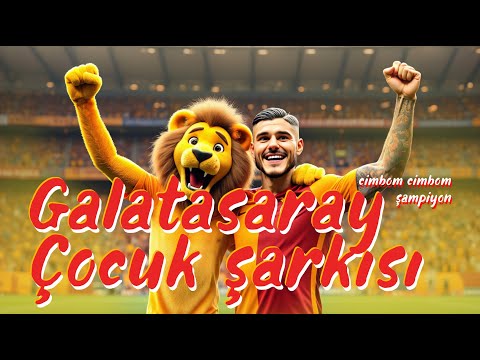 ❤️💛 Cimbom Cimbom Şampiyon | Eğlenceli Çocuk Şarkısı | Mutlu Notalar 🎶