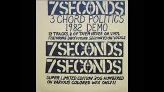 7 seconds (1981) 3 Chord Politics [Full Demo]