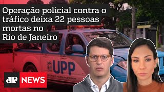 Amanda Klein diz que operação policial foi massacre; Ricardo Salles rebate