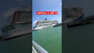 Carnival vs MSC: Which Cruise Line Is Actually Better?🤔