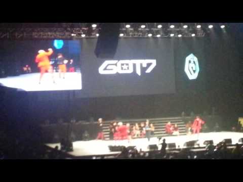 GOT7 playing some games with fans