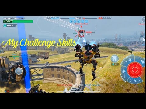 War Robots My Challenge Skills | FALCON DRAGOON