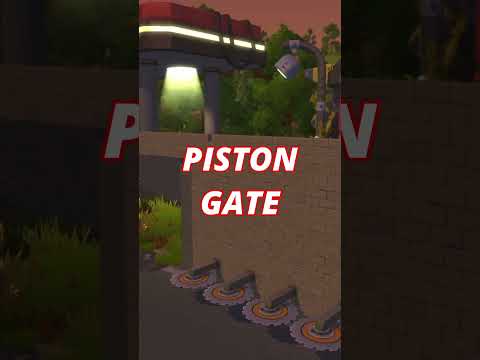 INSANE Base Defenses in Scrap Mechanic Survival! #shorts #gaming  #scrapmechanicsurvival