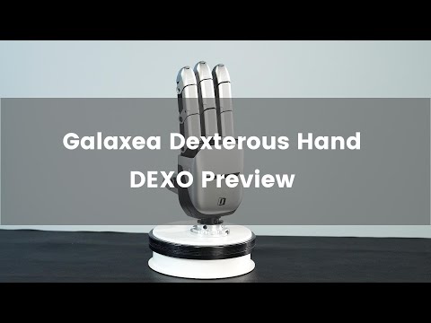 🚀 Introducing DEXO—Galaxea’s 17-DoF four-finger dexterous hand (preview)