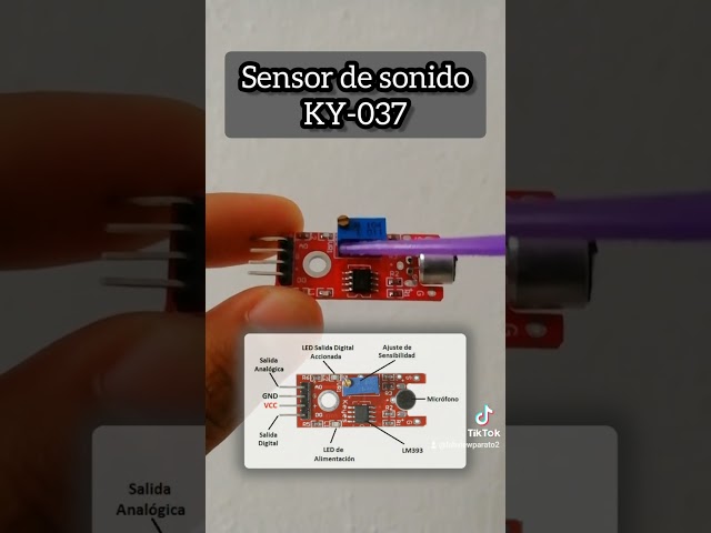 Vídeo relacionado con QUARKZMAN 2 Pcs Micrófono Sensor de Sonido KY-038 Módulo de Detección de Voz Módulo de Detección de Sonido para Interruptor Activado por Voz