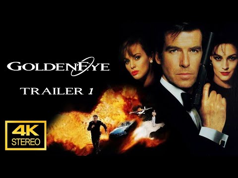 James Bond 007  GoldenEye 1995 Trailer 1  4K