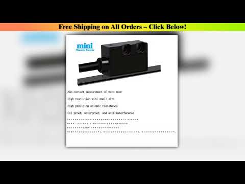High precision linear scale ruler non-contact measurement system DRO for small micro magnetic