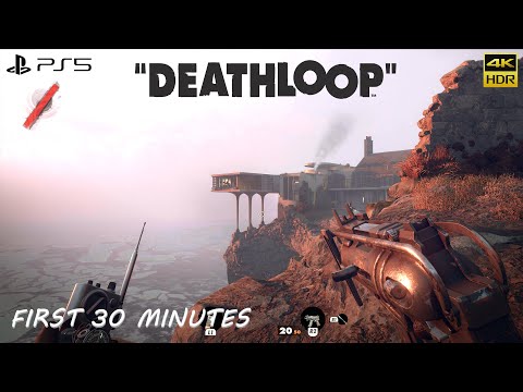 Deathloop - PS5 4K 60FPS HDR - First 30 Minutes Gameplay