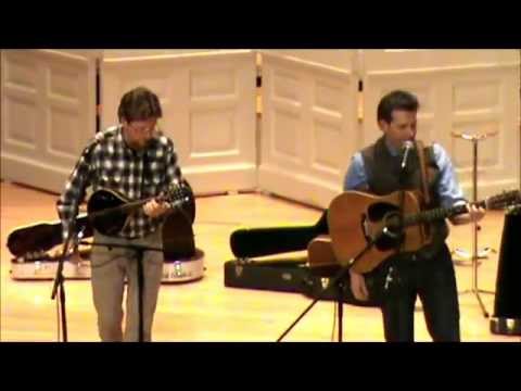 Bryan Sutton, Tim O'Brien at the 2013 Denison University Bluegrass Festival
