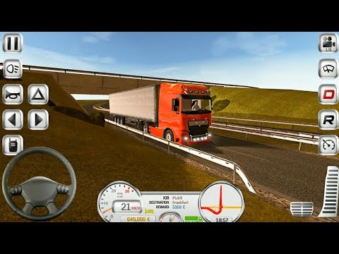 Euro Truck Driver Simulator #1 - Android Gameplay FHD
