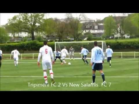 LFA CHALLENGE CUP FINAL: Tripimeni FC 2 Vs New Salamis FC 7 - 03/05/2015