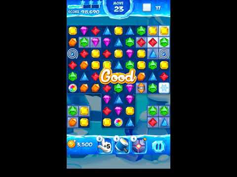 Jewel Pop Mania:Match 3 Puzzle Level 191 ( Ice Cream Town Episode ) - Walkthrough ( No Booster )