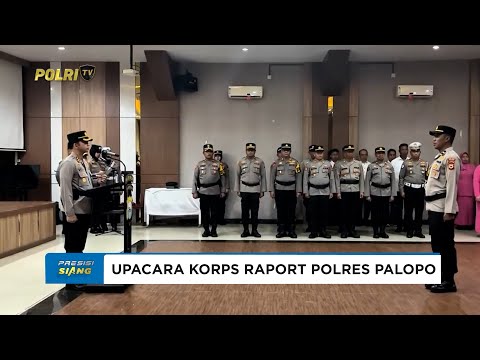 POLRES PALOPO LAKUKAN UPACARA KENAIKAN PANGKAT 26 PERSONEL