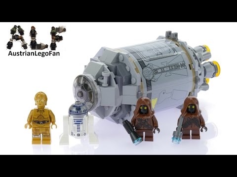 Vidéo LEGO Star Wars 75136 : La fuite des droïdes en pod