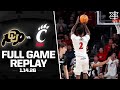 Colorado Vs Cincinnati Full Game Replay 1 14 26 2025 26 Big 12 Men S Basketball