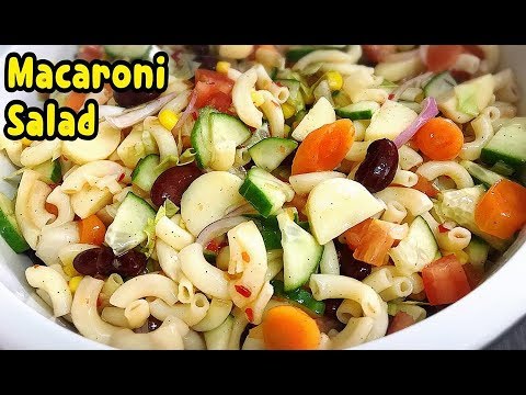 How To Make Healthy Macaroni Salad Recipe / Recipe For Diet /By Yasmin’s Cooking Video