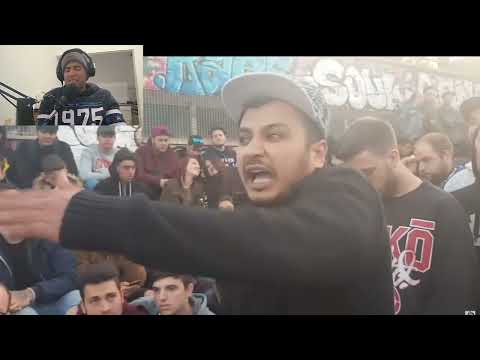 REACCIÓN NAVAS VS JUAN EL NEGRO - 8AVOS - CLASIFICATORIA GENERAL RAP NACIONAL