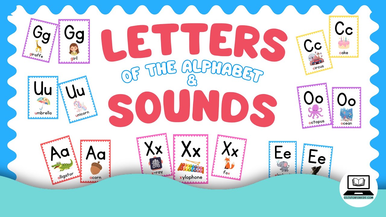 ABC Phonics & Letter Sounds | Learn Letters with Flashcards | Fun ESL Learning for Kids